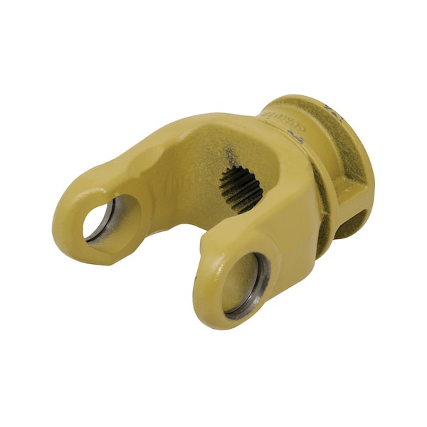 Tractor Yoke, Splined 1 3/8" - 21 Spline w/ QDP 4" x4" x6"